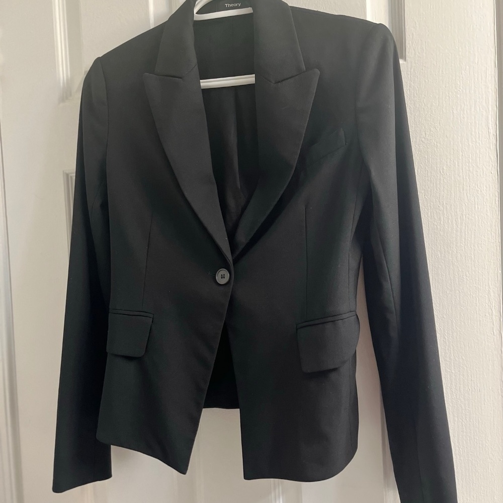 Theory Black Blazer